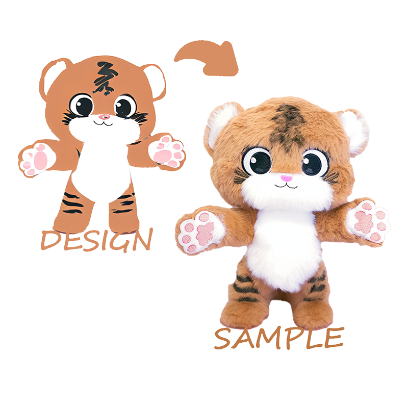 Bréagáin plush saincheaptha