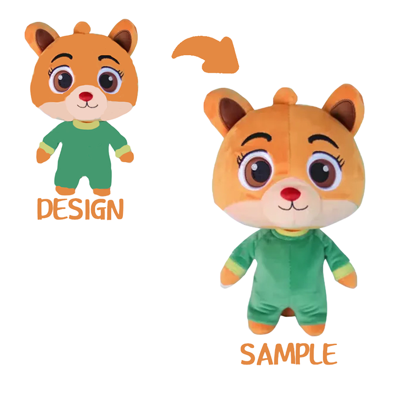 Bréagáin plush saincheaptha