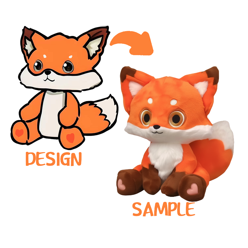 Bréagáin plush saincheaptha